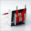 trasformatore per alimentatore switching